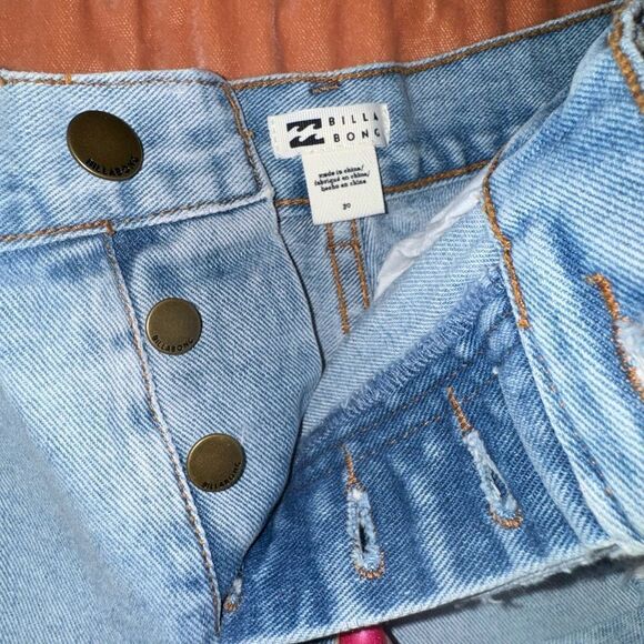 Billabong Get Low Denim Shorts light wash destroy - Picture 3 of 8